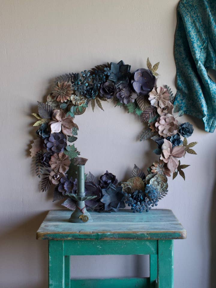 Löv- och blomsterkrans MA3001 för wholesale av De Weldaad Authentic Interior