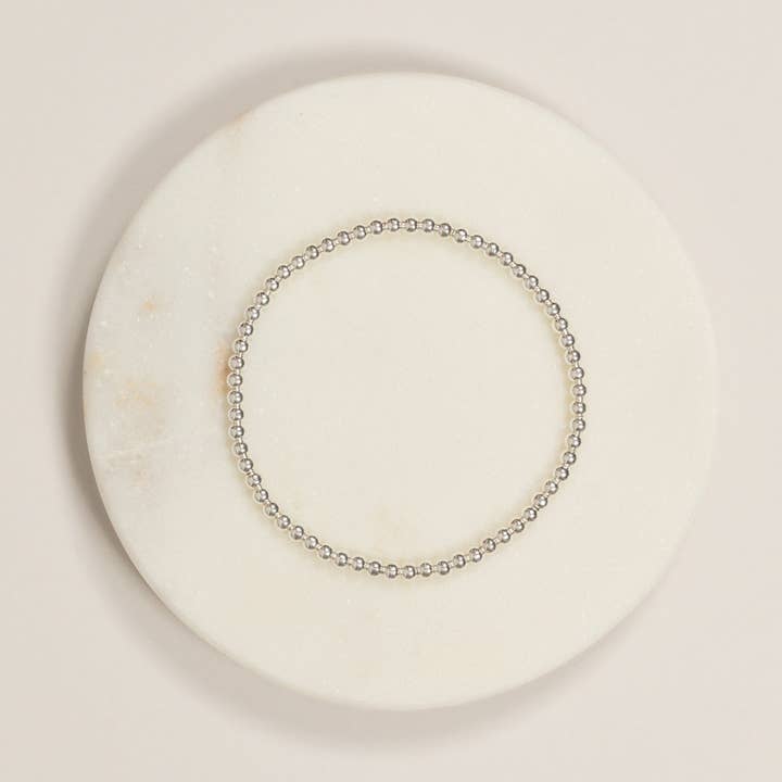 3mm Bracelet | Silver for wholesale by bijoux + spice
