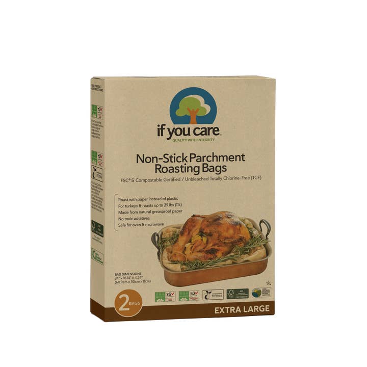 Fsc Certified Non-Stick Parchment Roasting Bags Extra Large for wholesale by If You Care