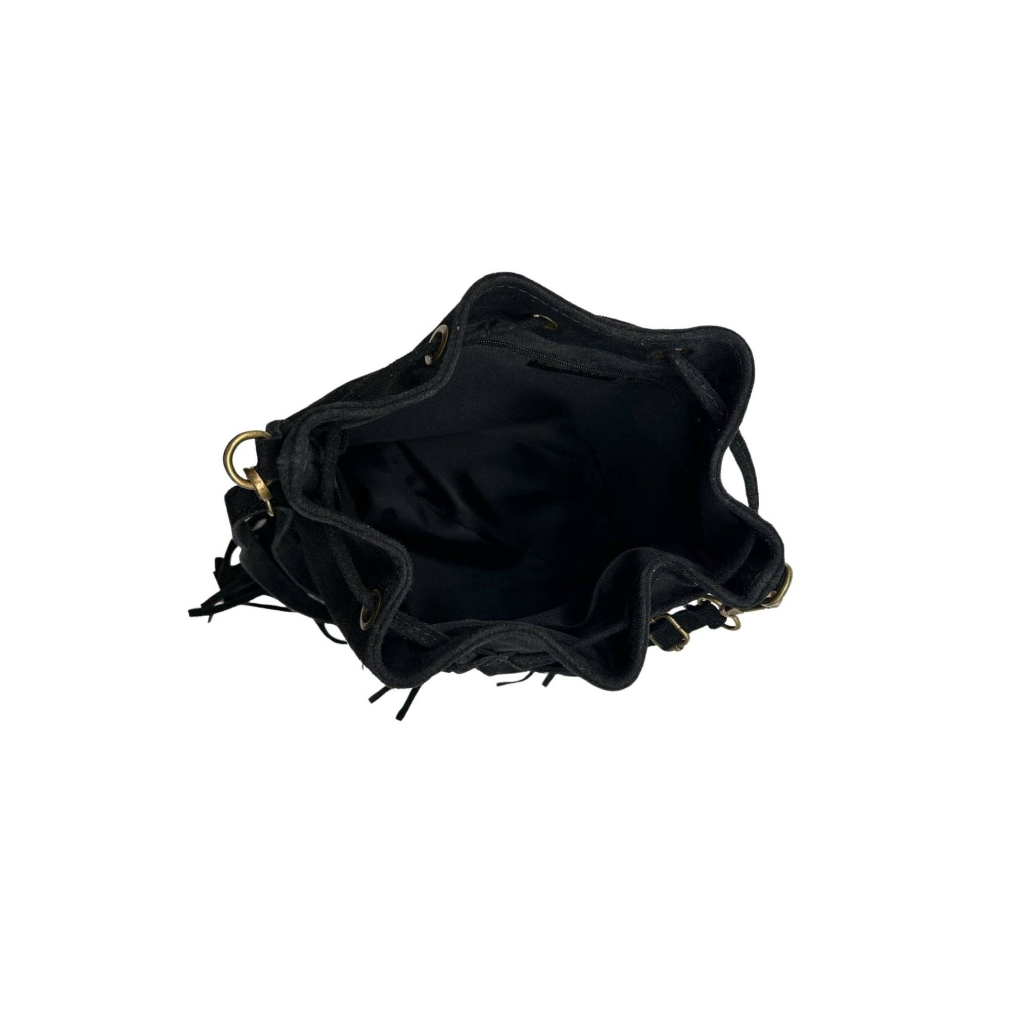 Louisa lee - Wholesale Shoulder Bag - Women's - AURÉLIA SUEDE LEATHER BUCKET BAG2