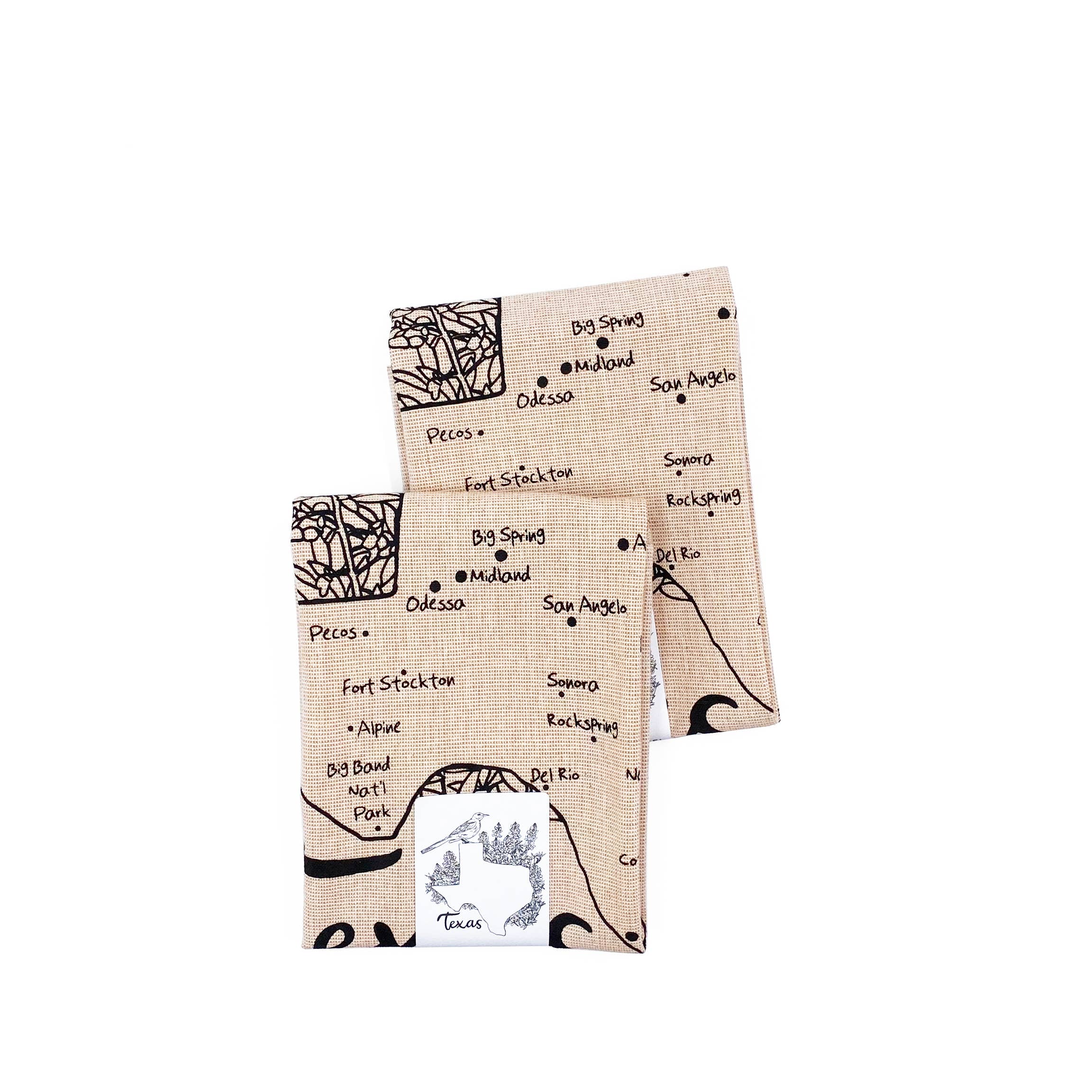 Planetarium - Wholesale Tea Towel - Lone Star State Tea Towel - State Of Texas2