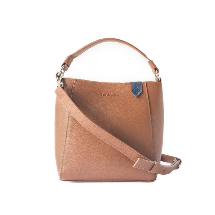 Tin Marin – bolsa tiracolo - Mulher por atacado – Bolsa de couro Yaya - Tan