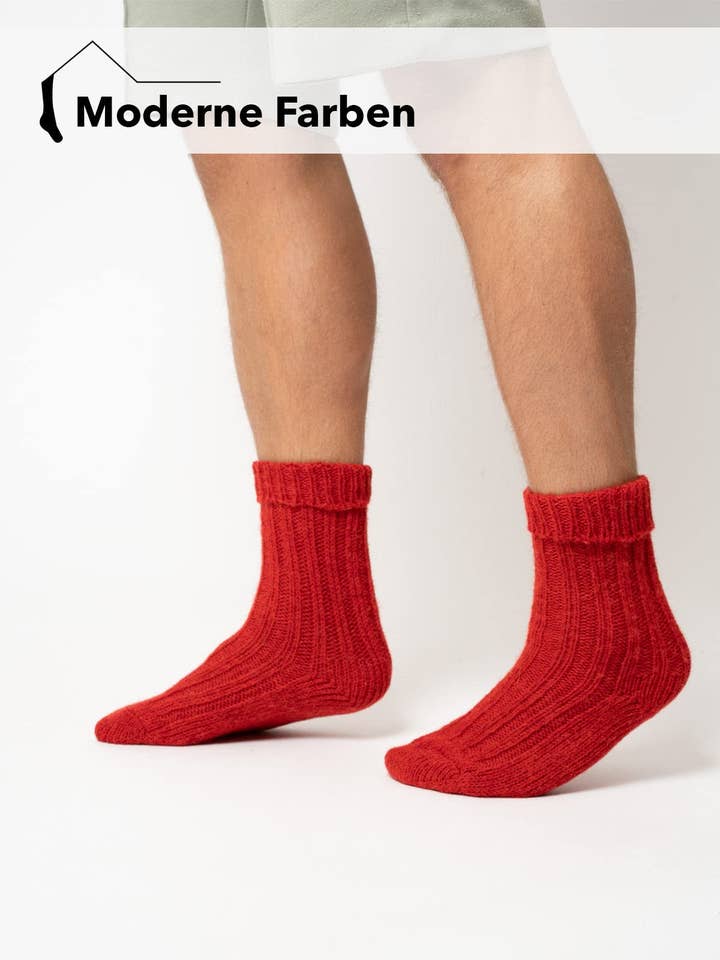 HomeOfSocks - Venta al por mayor Calcetines - Unisex - 2 pares de calcetines de alpaca coloridos «Color»9