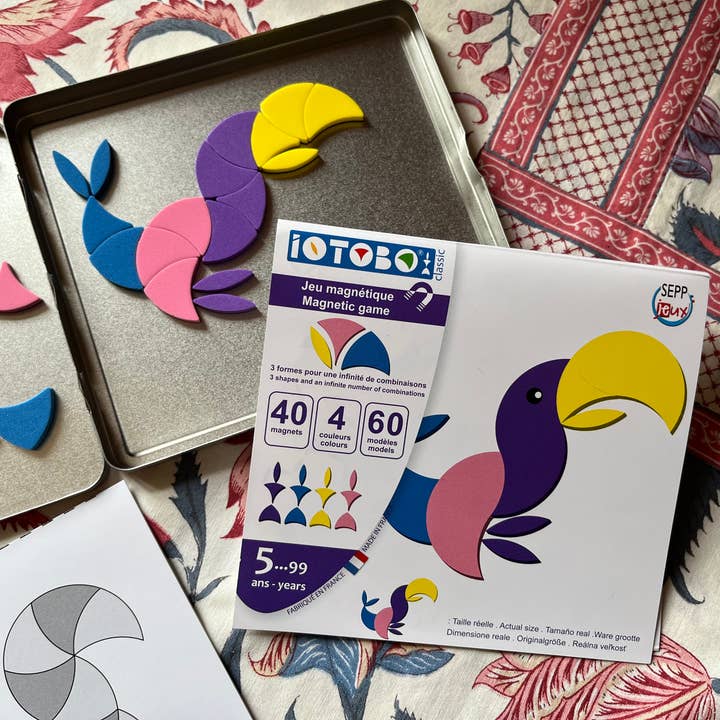SEPP Jeux - Wholesale Toy Set - Kids - Magnetic travel game for kids: ioTobo Toucan3