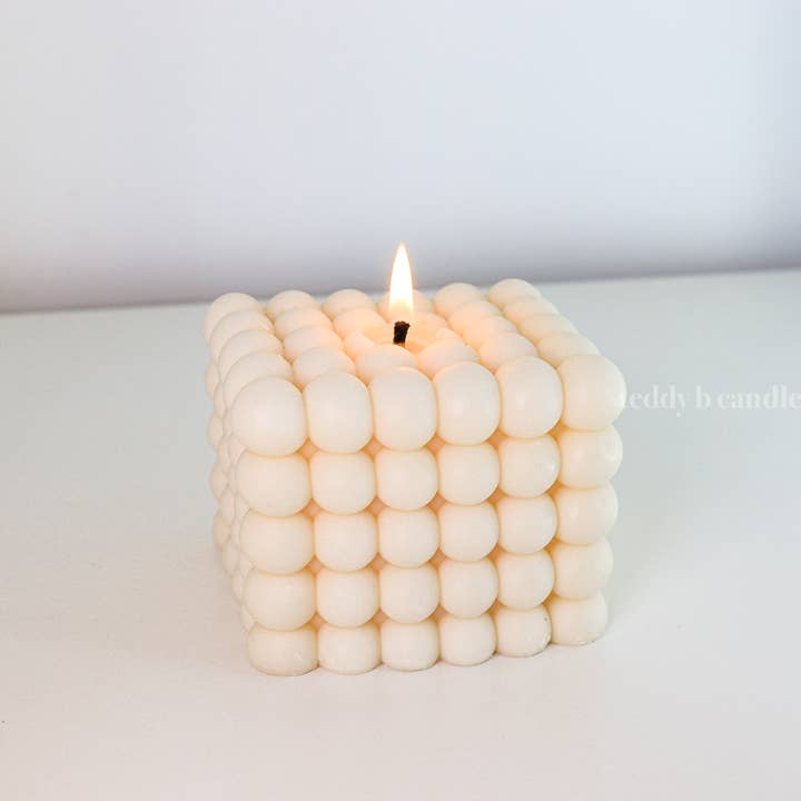 teddy b candles - Vente Bougies originales - Bougie à une mèche moyenne à bulles (copie)6