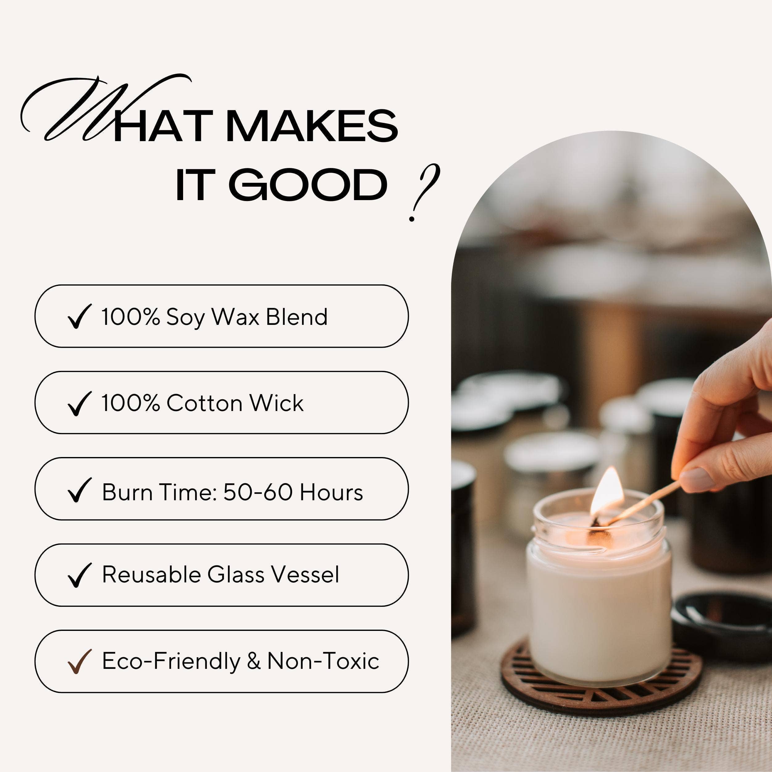 Scented Serenade - Wholesale Jar/Filled Candle - Ten Years Sober Anniversary Candle Sobriety Gifts1