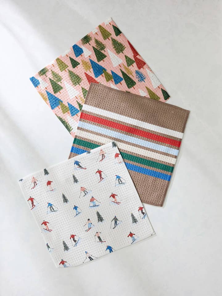 Winterhaus Dishcloth Set for wholesale by Geometry