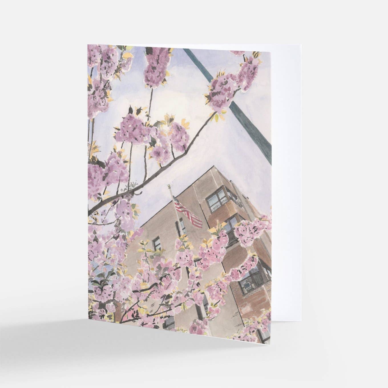 Art By Francis - Wholesale Everyday Greeting Card - Notecards Assorted - Cherry Blossoms (9-pack)2