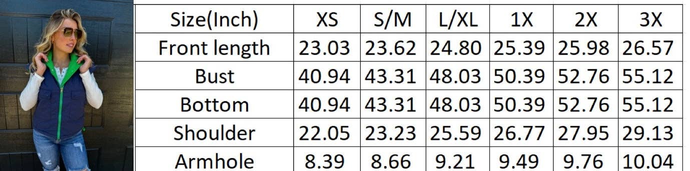 BLAKELEY - Wholesale Outerwear Vest - Women's - MADDOX REVERSIBLE PUFFER VEST13