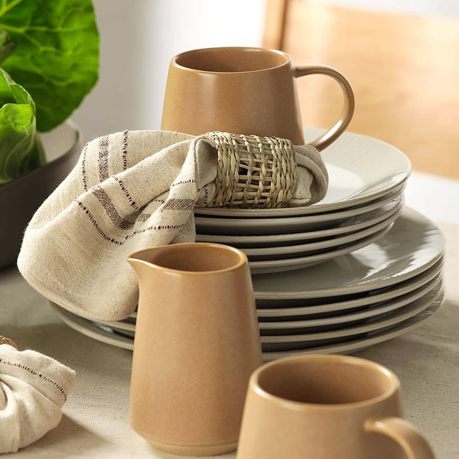 Etnico del Mondo - Wholesale Napkin Ring - Set of 4 Natural Napkin Rings Diameter 5cm Height 5cm4