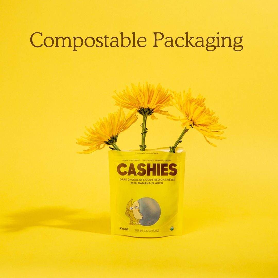 Candid - Wholesale Chocolate Covered Sweets - CASHIES — Chocolate covered cashews with banana flakes6