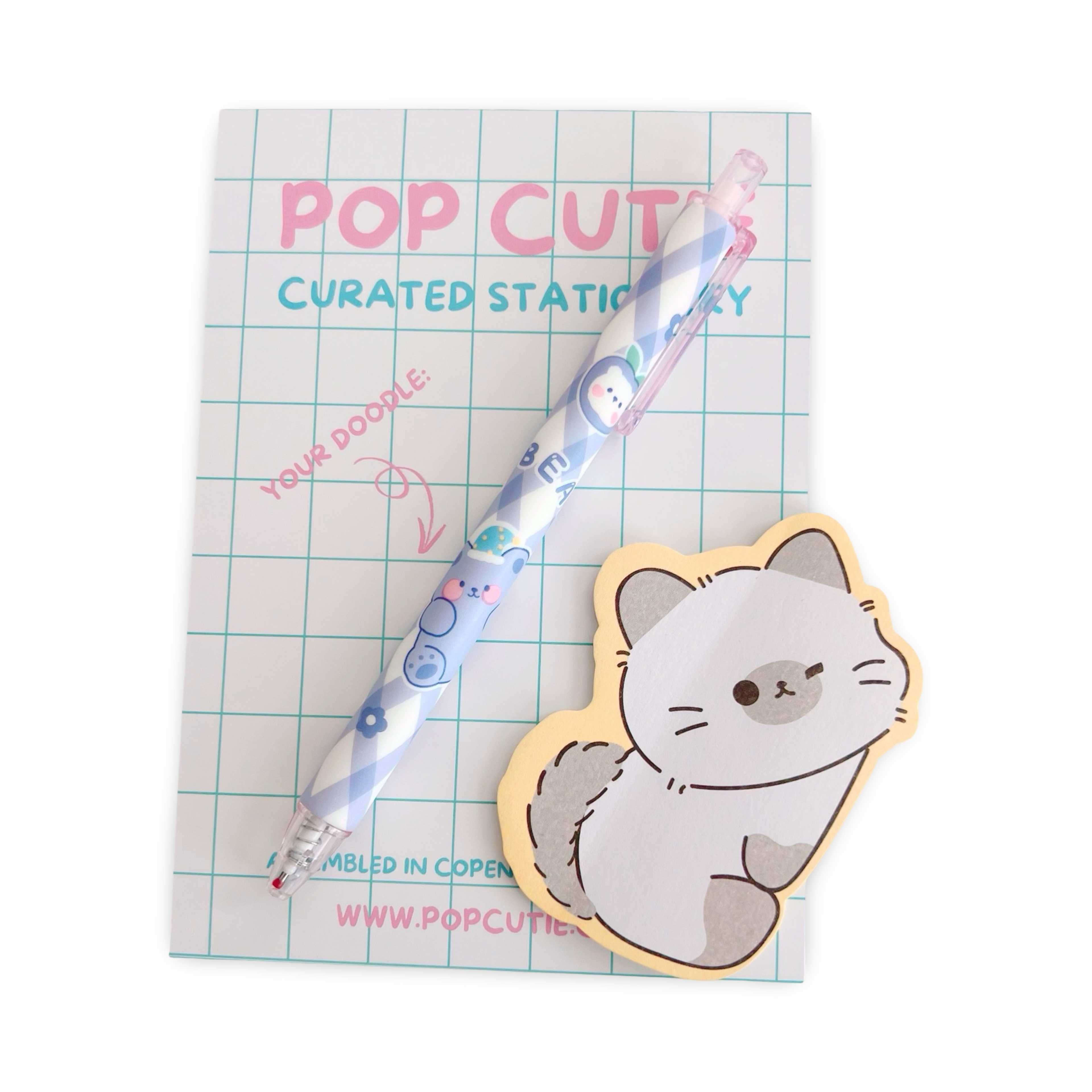 Pop Cutie Accessories & Gifts - Wholesale School Supplies - Kids - Small Pets Stationery Set - Memo Pen - Stocking Stuffers 5