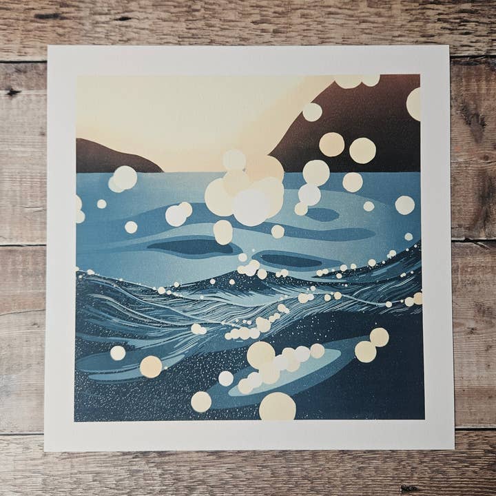 Bokeh - Archival Quality Giclée Print for wholesale by Flotsam Prints