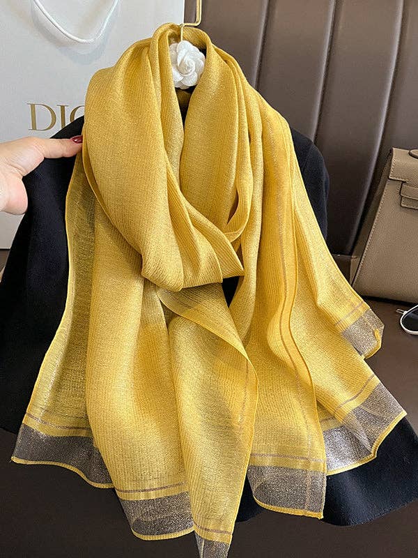 VividLux - Wholesale Scarf - Women's - Keep Warm See-Through Shawl&Scarf14