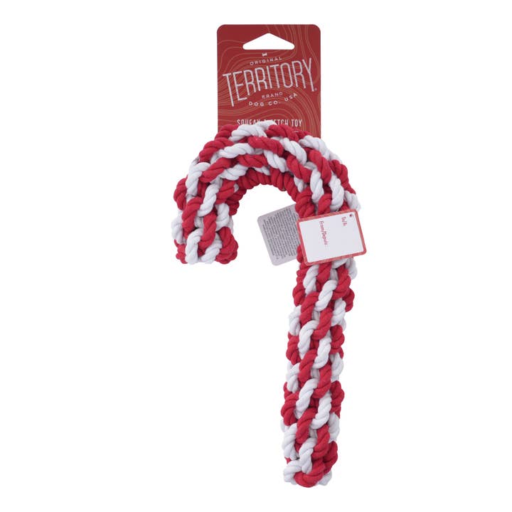 Original Territory - Wholesale Pet Rope Toy - Dog - Candy Cane Braided Rope Dog Toy4