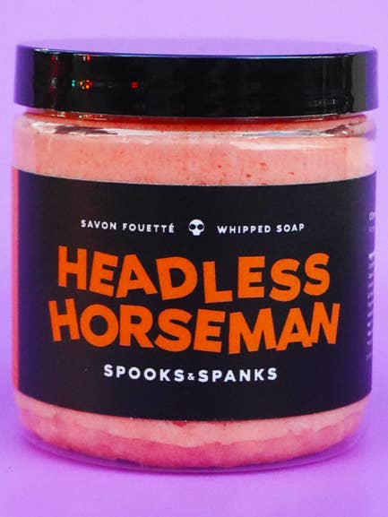 Sapone montato Headless Horseman - Zucca + cannella + noce moscata + vaniglia per la vendita all'ingrosso da parte di Spooks & Spanks