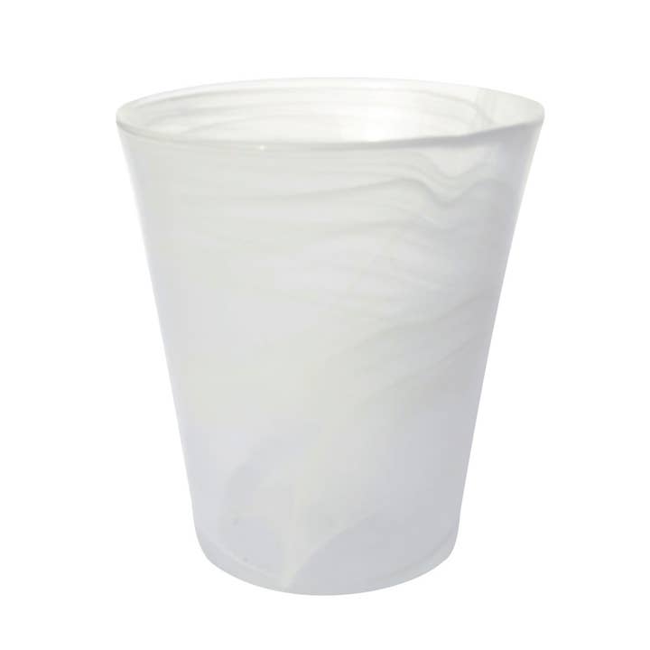 Ivyline - Wholesale Plant Pot - Flared, Recycled Glass Orchid Planter