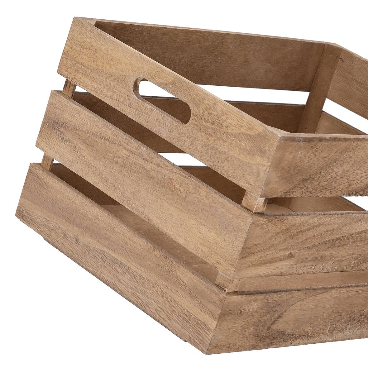 nature Storage Box "Vintage", Wood, Brown for wholesale on Faire3