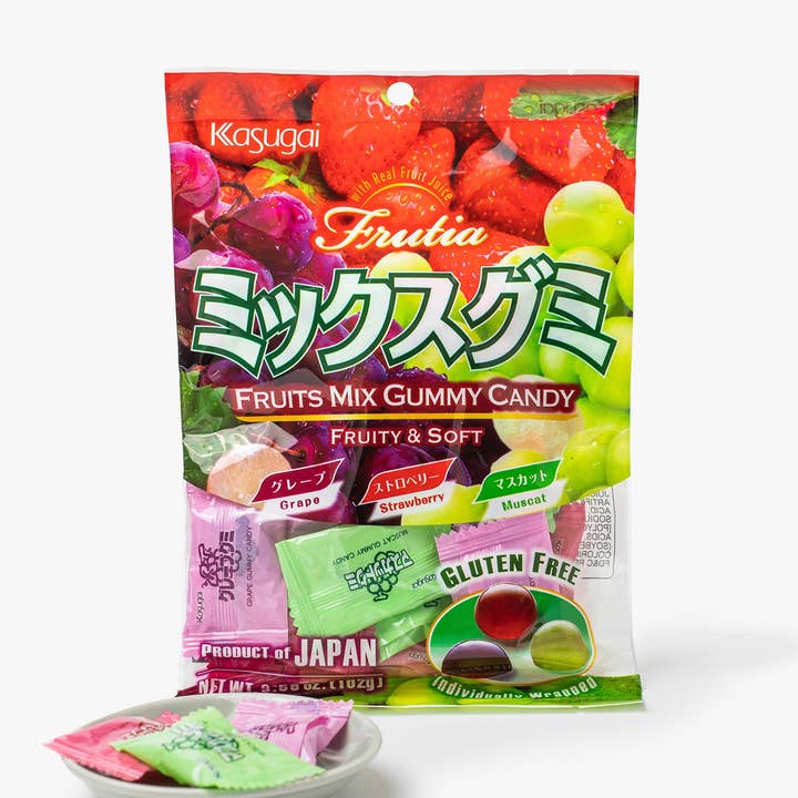 Assortiment Fruit Gummy Snoepjes - 102G voor wholesale door Irasshai