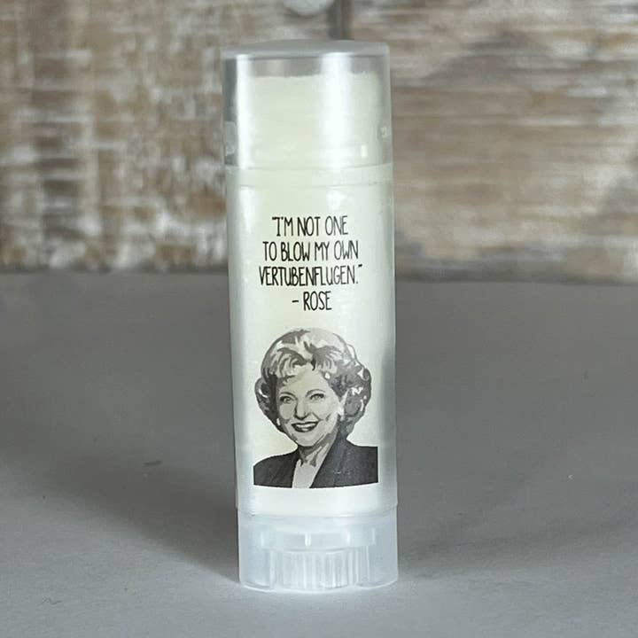 Serious Lip Balm - Wholesale Lip Balm - BETTY WHITE/ROSE NYLUND lip balms!