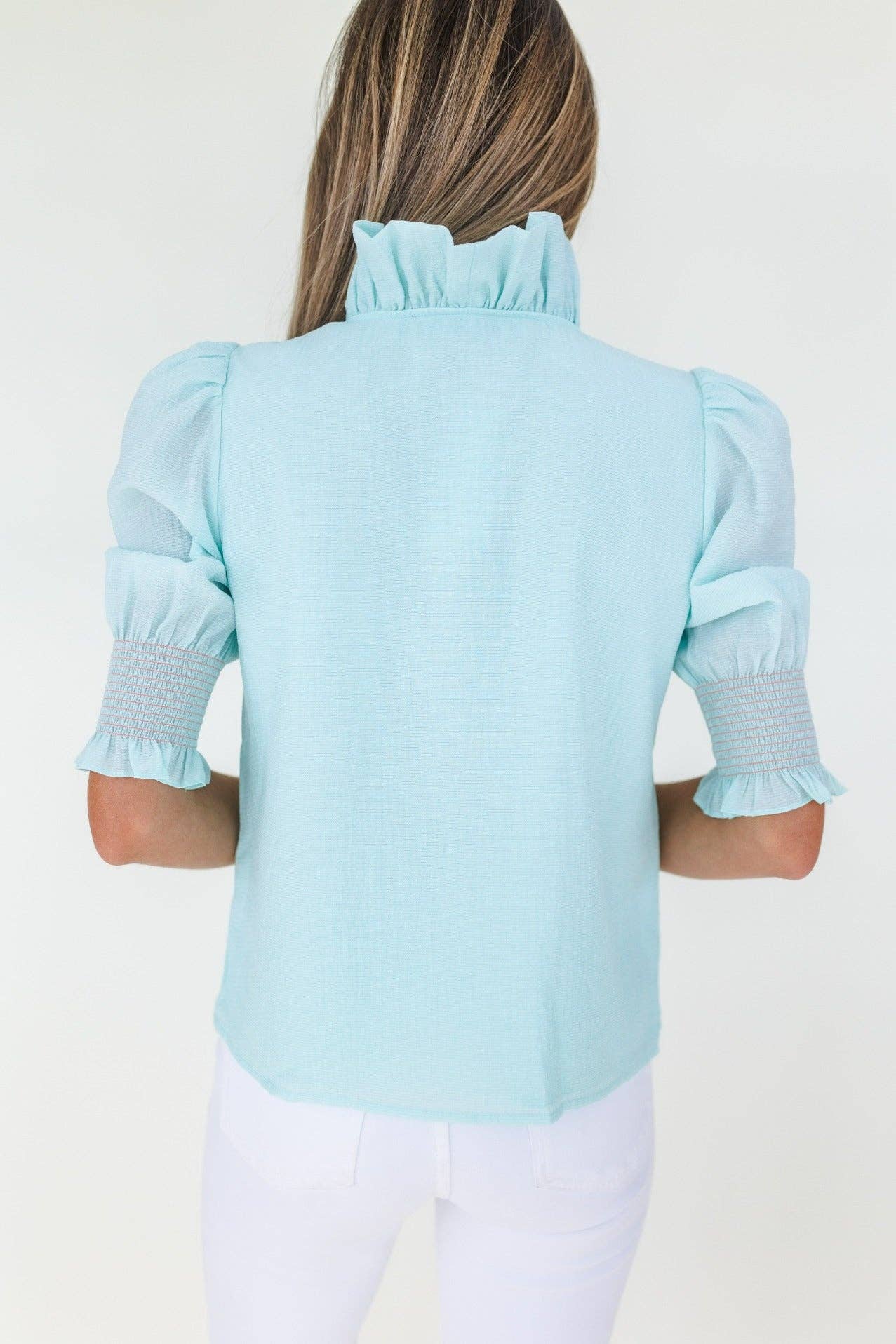 Mary George - Wholesale Button Down Shirt - Women's - Harper Top12