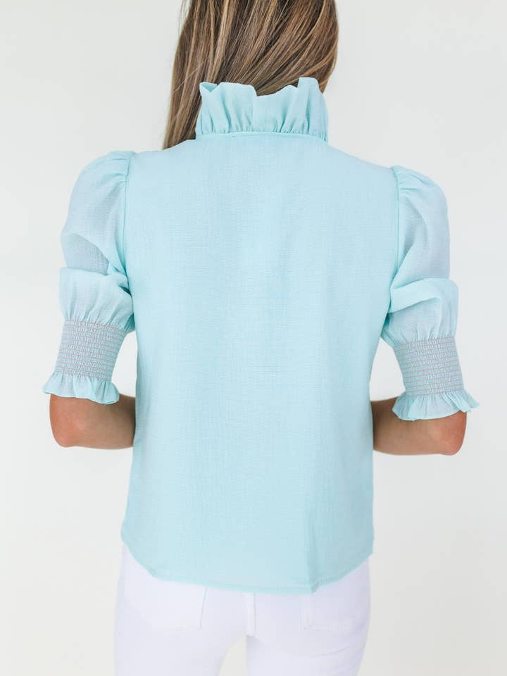 Mary George - Wholesale Button Down Shirt - Women's - Harper Top12