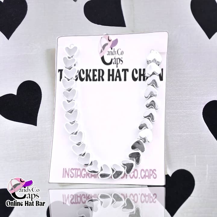 The Candy Collections - Wholesale Hat Accessory - Women's - Online Trucker Chain hat bar personalization supplies brooch7