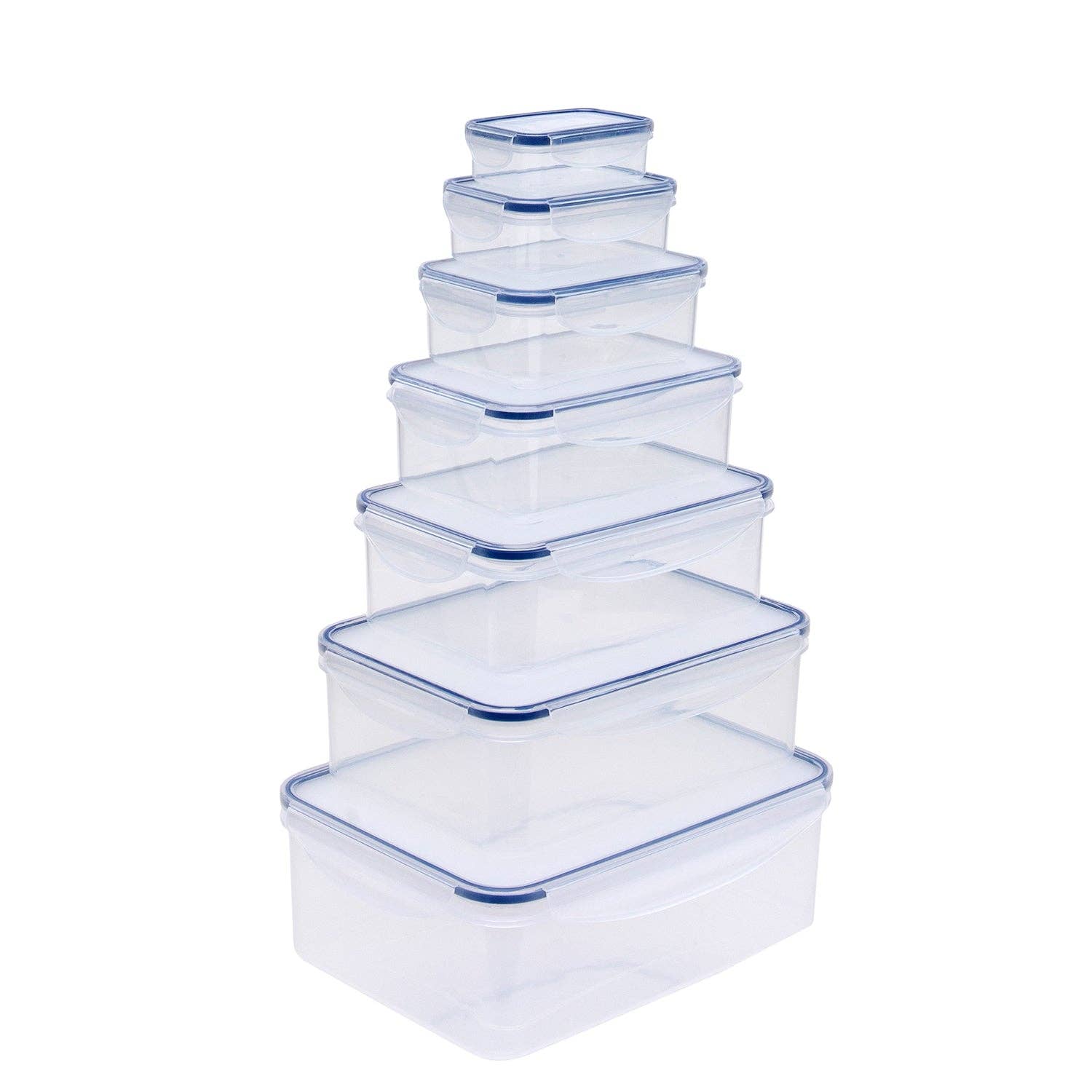 Viceni – wholesale Food storage container – Seven Piece Rectangular Food Storage Set13