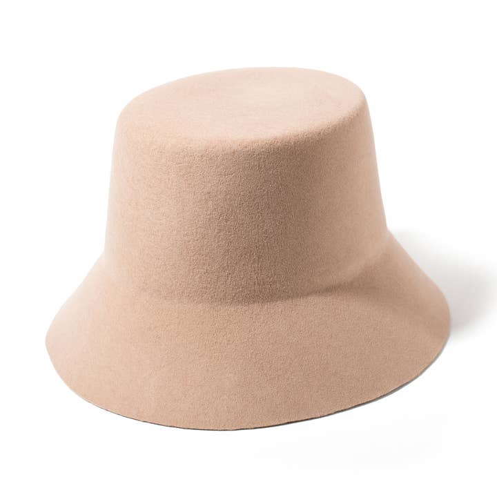 Wool Bucket Hat - Sand for wholesale by P´OOK Hats