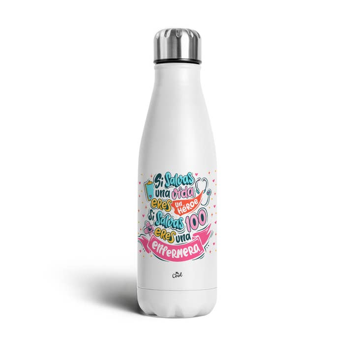 Garrafa Térmica de Aço 500ml – Se salvares uma vida por atacado de STAR WAY, S.L. | MrCool