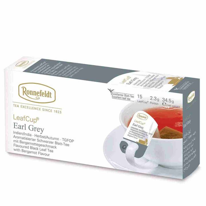 Ronnefeldt LeafCup® Earl Grey Noir – 6 × 15 Boîte pour la vente par Ronnefeldt USA