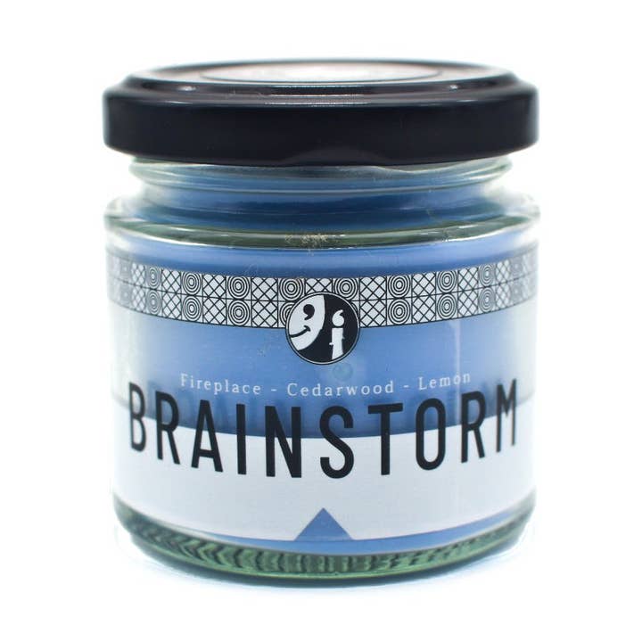 Cedarwood Lemon Fireside Perfumado Limón Gotas Vela para venta al por mayor de Candle Quotes Studio