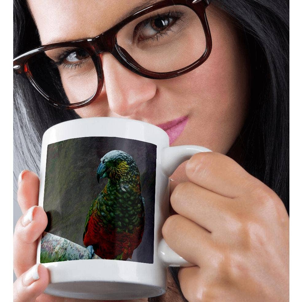 3dRose - Wholesale Coffee Mug - 3dRose, Kaka, New Zealand, mist from waterfall, Milford Sound, Mug9