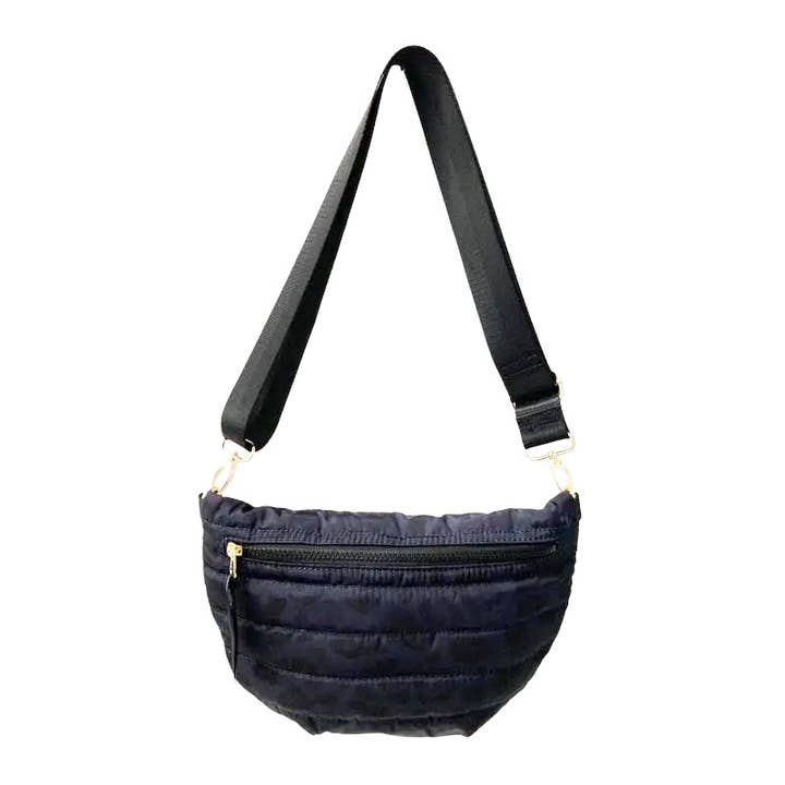 Babs + Birdie - Wholesale Belt Bag - Women's - The Blake | Crescent Puffer Sling Bag | 14 Colors3