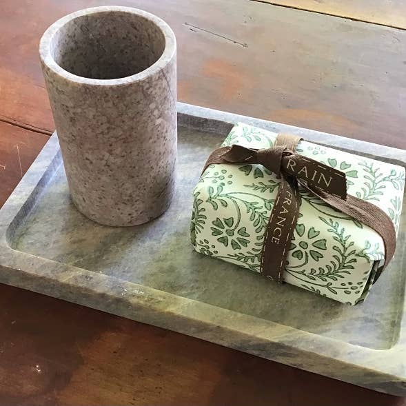 Bandeja rectangular grande de esteatita para venta al por mayor de natural habitat