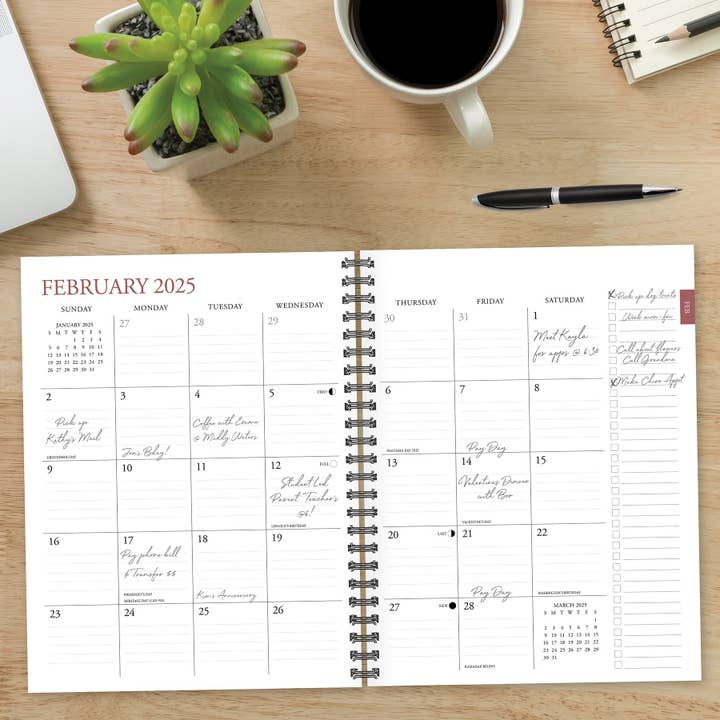 Willow Creek Press & Gifts - Wholesale Planner - Mystic Butterfly 2025 Weekly Planner