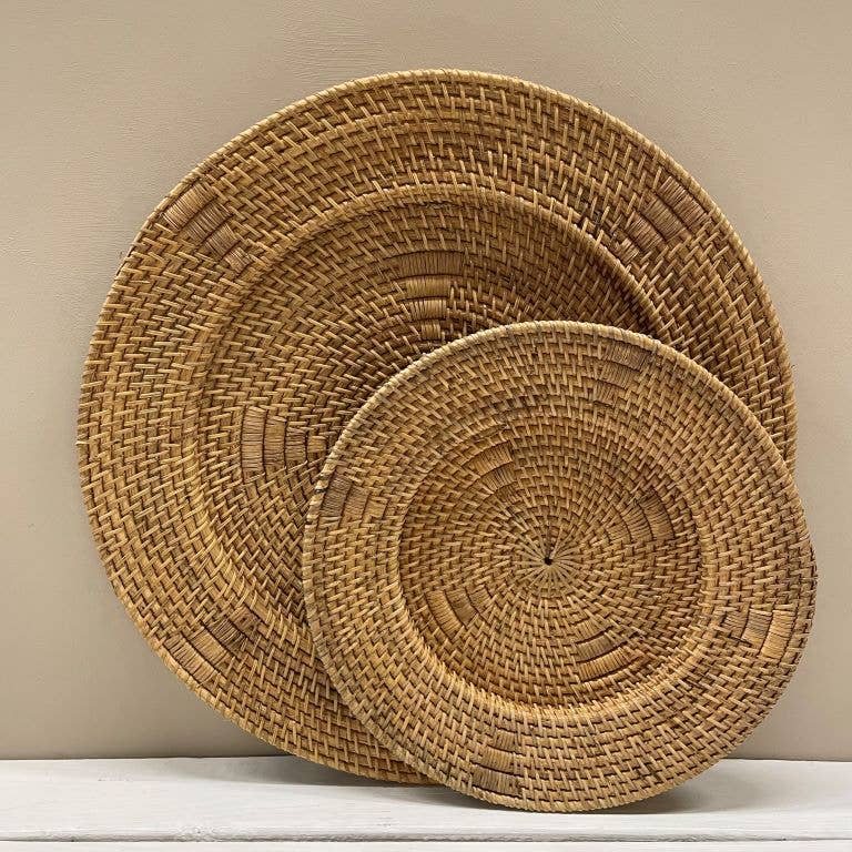 ByBazz – Engroshandel 3D-vægkunst – Rotan væghængt dekoration 35 cm4