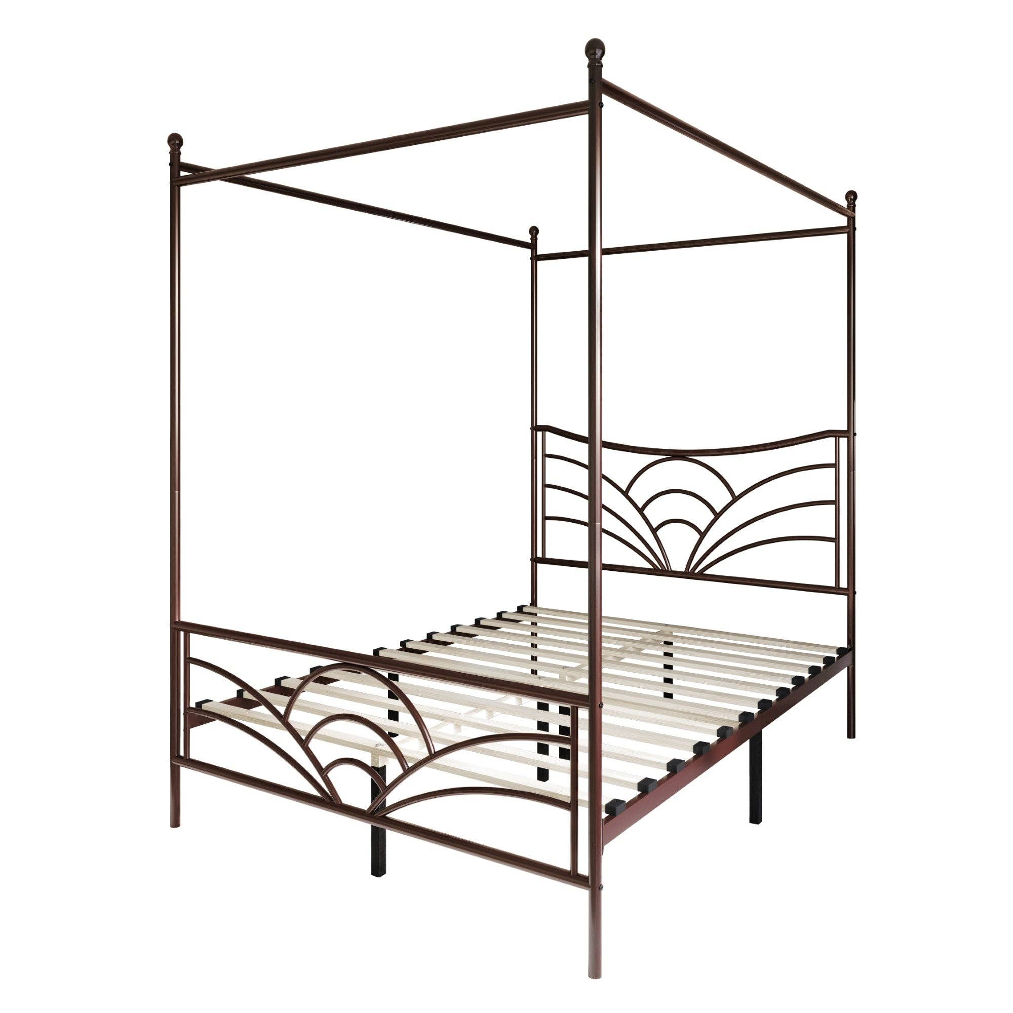 Home Design - Wholesale Bed - Home Design Denver Metal Canopy Bed Frame For Adult5