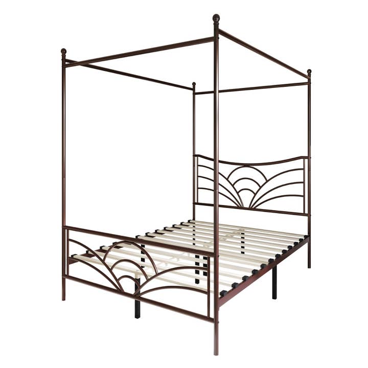 Home Design - Wholesale Bed - Home Design Denver Metal Canopy Bed Frame For Adult5