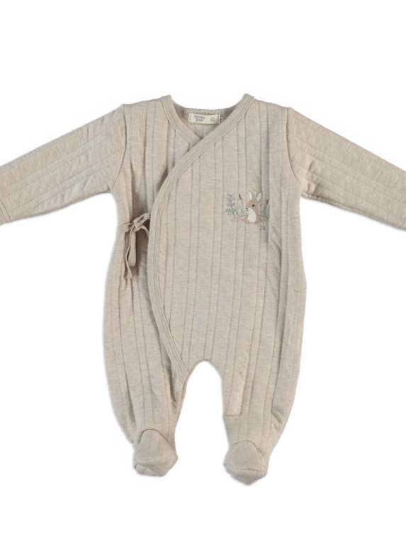 Baby-Strampler mit Hase für den Großhandel von Monna Rosa Milano LLC