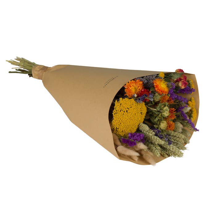 Wildflowers by Floriette - Wholesale Dried/Pressed Flowers - Dried Flowers - Field Bouquet - Orange