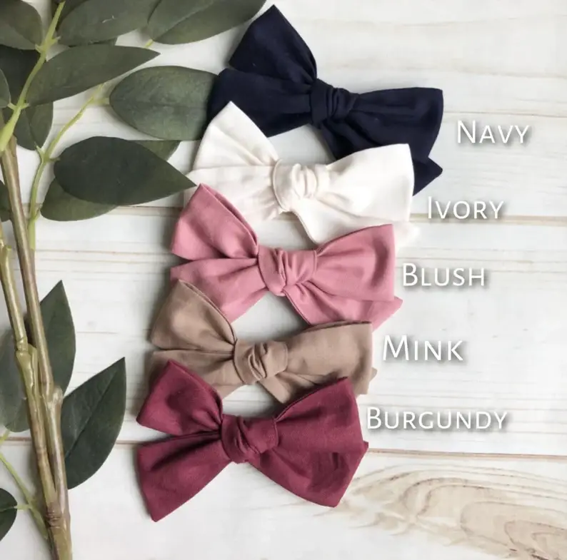 Brynn + Me - Wholesale Hair Bow - Kids - Neutral Hair Bows for babies, Stocking Stuffers, Girl Gifts3