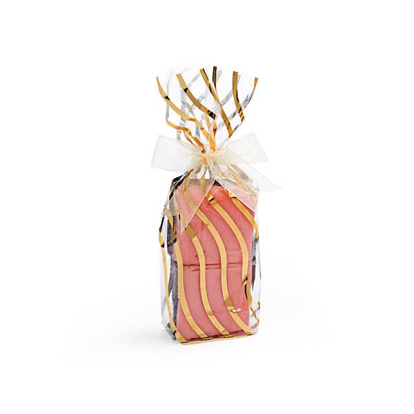 Nashville Wraps - Wholesale Cellophane Bag - Clear 1.4 MIL Cello Candy Bags with Metallic Prints