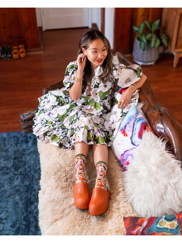 Sock Candy – Großhandel Socken – Damen – Feeling Foxy Sheer Rundsocke5