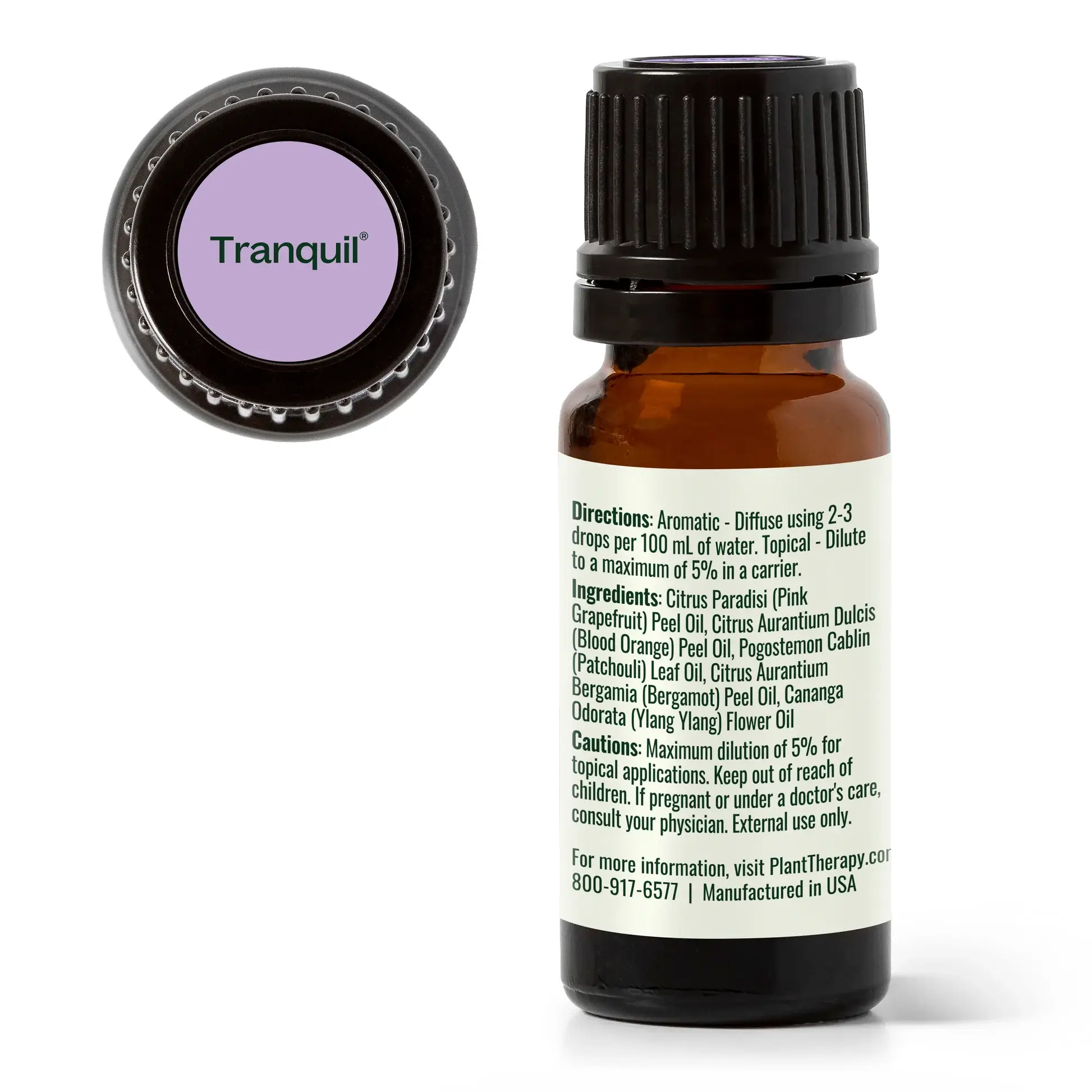Plant Therapy - Vendita all'ingrosso Olio essenziale - Miscela di oli essenziali Tranquil® ️ 10 mL6