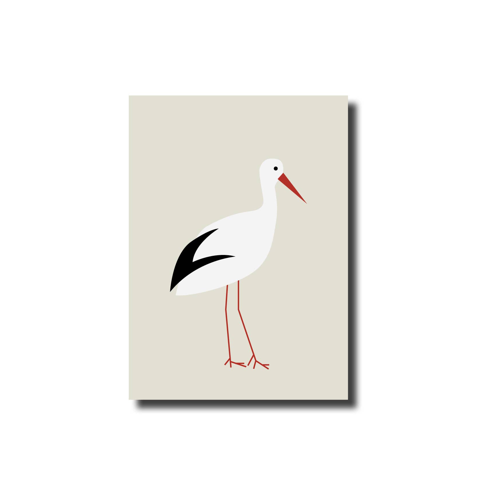 De Lange Tafel - Wholesale Postcard - Stork Postcard0