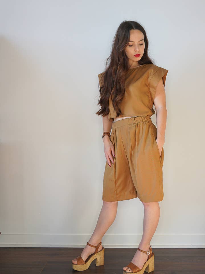 Redi - Tan Work Shorts for wholesale by Selfmade Society