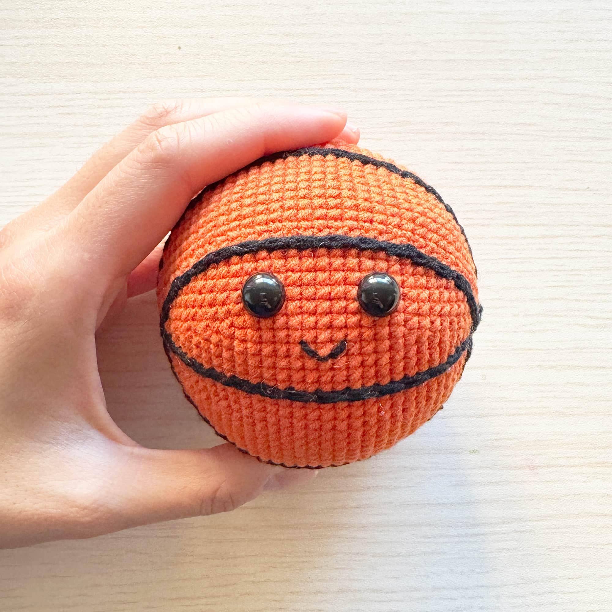 PinkLadyWorkshop - Wholesale Stuffed/Plush Toy - Kids & Baby - Handmade Crochet Baseball Bat + Ball Set | Football | Basketball | Mini Plush | Toddler Toy | Sports Toy | Boy Girl Gift | Baby Shower5