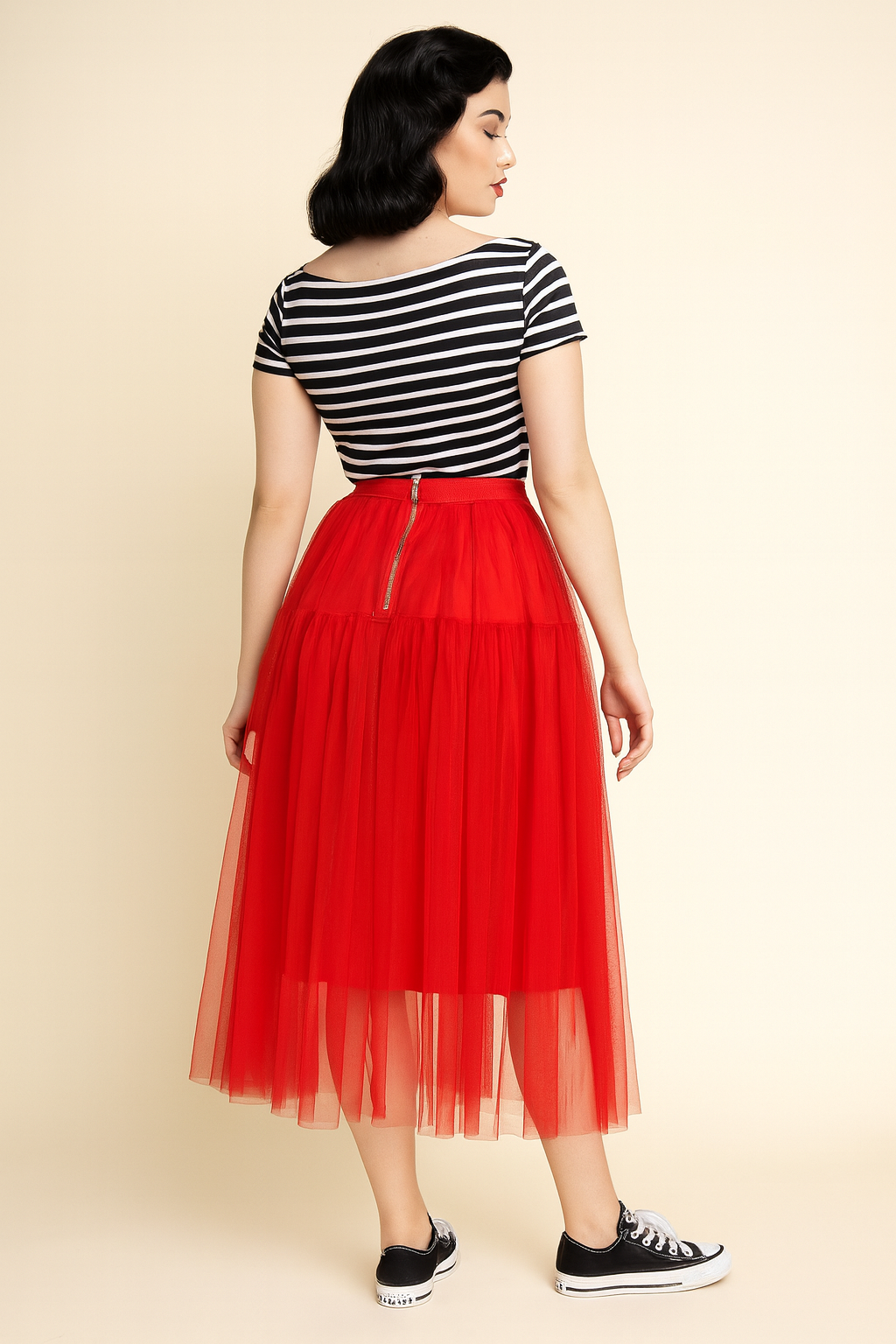 Puzzles Enterprises – wholesale Skirt – Women’s – SJW882 Young Contemporary Tulle Skirt - Lined2