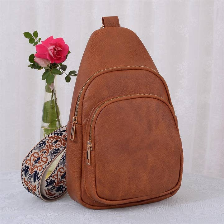 MiMi Wholesale - Wholesale Crossbody Bag - Women's - Zara Zipper Crossbody Bag with Boho Strap2